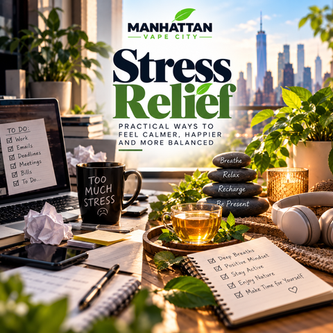 Stress Relief: 12 Effective Ways to Reduce Stress Naturally and Feel More Balanced