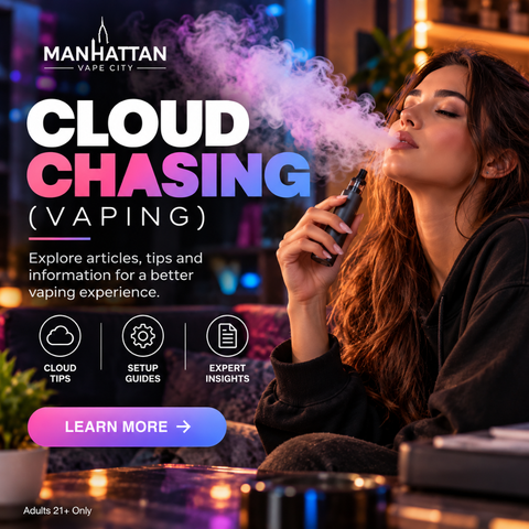 Cloud Chasing in Vaping: What It Is and Why Some Adult Vapers Enjoy It