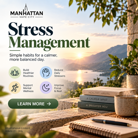 Stress Management: Simple Habits for a Calmer, More Balanced Day