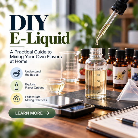 DIY E-Liquid: Ingredients, Safety, Risks & What to Know Before Mixing