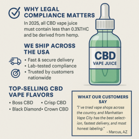 Where to Buy Legal CBD Vape Juice Online in 2026