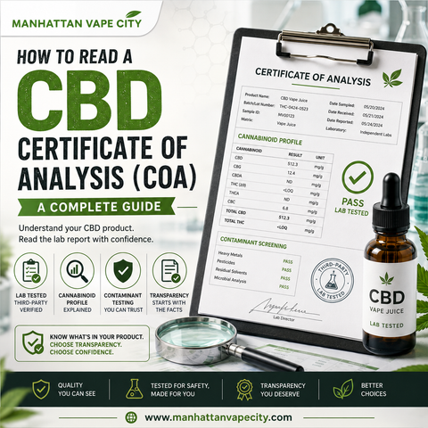 How to Read a CBD Certificate of Analysis (COA): A Complete Guide