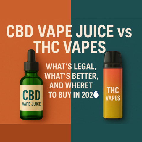 CBD Vape Juice vs THC Vapes – Legal Insights & Buying Guide 2026