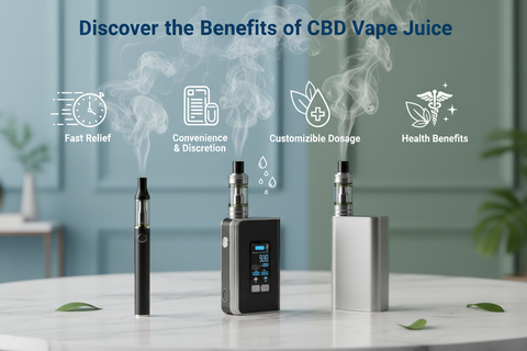 Discover the Benefits of CBD Vape Juice