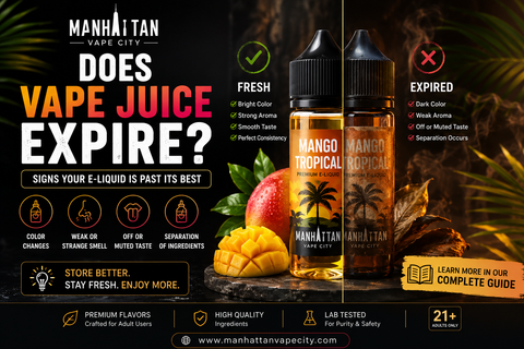 Does Vape Juice Expire? Signs Your E-Liquid Is Past Its Best