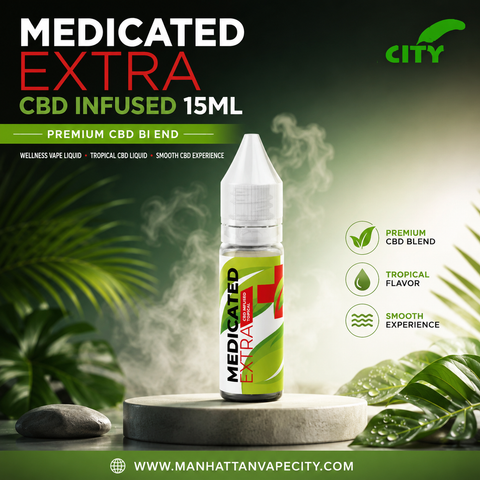 Medicated Extra CBD Infused 15ml Review: Premium CBD Blend for Wellness Lovers