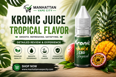 Kronic Juice Tropical Flavor Review – Smooth & Refreshing Blend