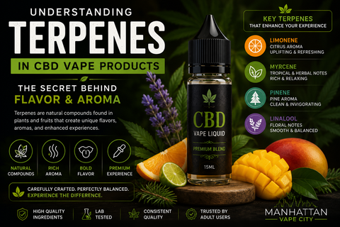 Understanding Terpenes in CBD Vape Products