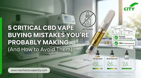 5 Critical CBD Vape Buying Mistakes You’re Probably Making And How to Avoid Them