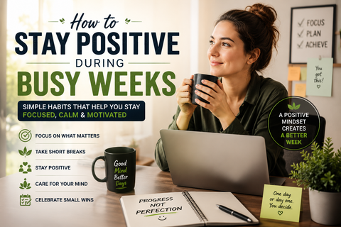 How to Stay Positive During Busy Weeks | Simple Habits That Make a Difference