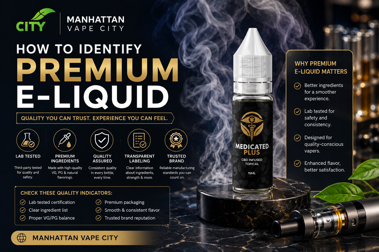 How to Identify Premium E-Liquid Like a Pro – Manhattan Vape City