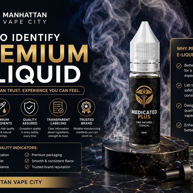 How to Identify Premium E-Liquid Like a Pro – Manhattan Vape City