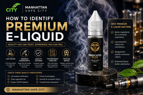 How to Identify Premium E-Liquid Like a Pro