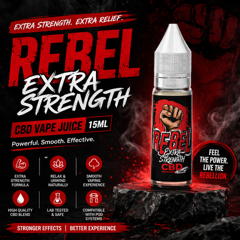 Why Rebel Extra Strength CBD Vape Is Trending