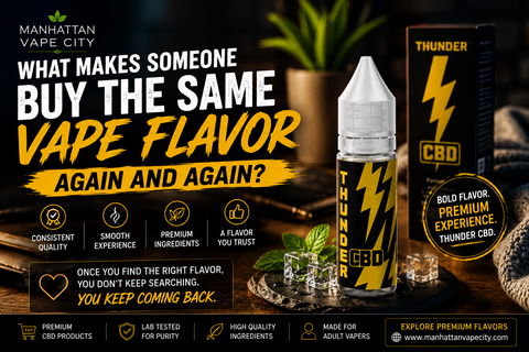 What Makes Someone Buy the Same Vape Flavor Again and Again?