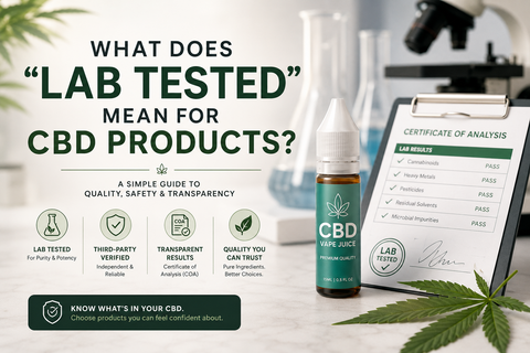 What Does "Lab Tested" Mean for CBD Products? A Simple Guide