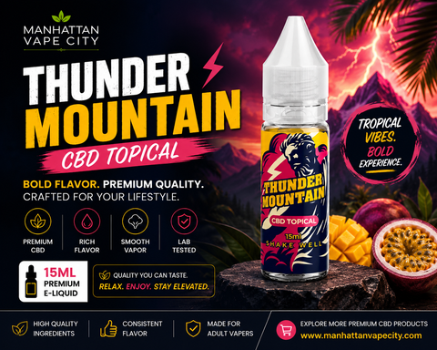 Thunder Mountain CBD Topical 15ml Review | Premium CBD Product