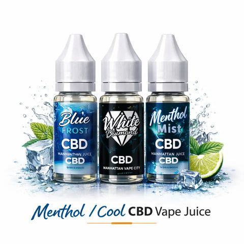 Menthol / Cool CBD Vape Juice - Manhattan Vape City