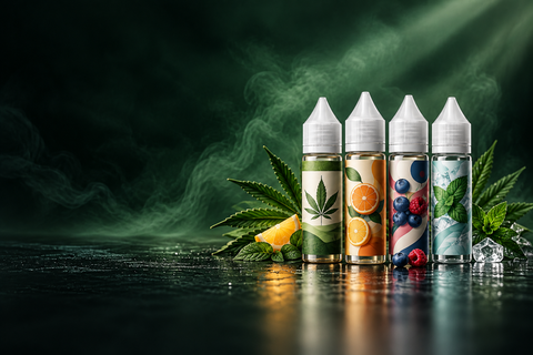 Botanical_E-Liquid_Collection_in_Green_Mist manhattan vape city