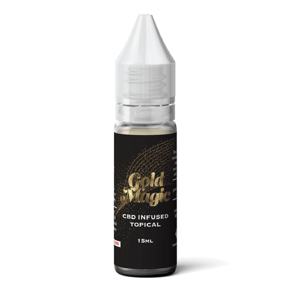 Gold Magic CBD Vape Juice 15mL Bottle – Manhattan Vape City