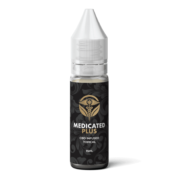 Medicated Plus Tropical CBD Vape Juice 15mL Bottle – Manhattan Vape City