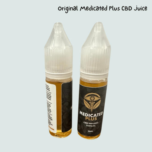 Original Medicated Plus CBD Juice (15ml) Manhattan vape city
